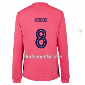 Real Madrid Toni Kroos 8 Borte Fotballdrakt 2020-2021 Langermet